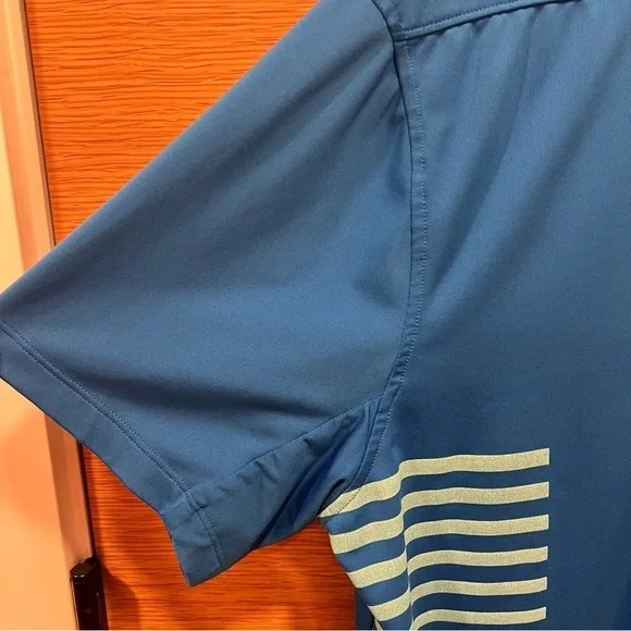 Nike Golf Dri Fit Blue Polo Shirt 890091–465 Size Large | Mens - Picture 3 of 12